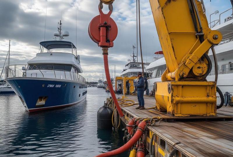 Откачка топлива с яхт и судов