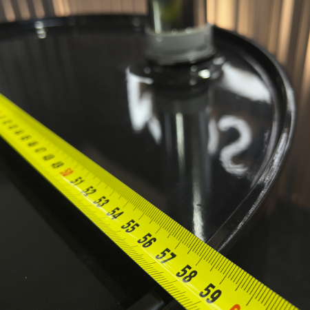 Бочка металлическая 200 литров с помпой черная глянцевая купить в Смоленске