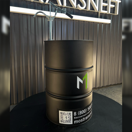 Бочка металлическая 200 литров с помпой черная матовая купить в Смоленске